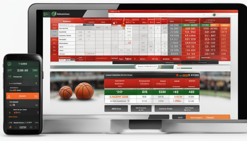 Perbandingan Judi odds  bola basket online